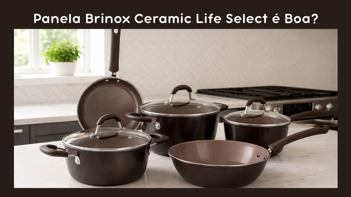 Panela Brinox Ceramic Life Select é Boa? Review Completo