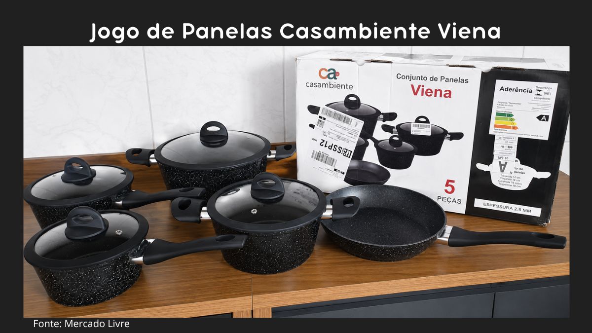 Jogo de Panelas Casambiente Viena é Bom? Análise Completa