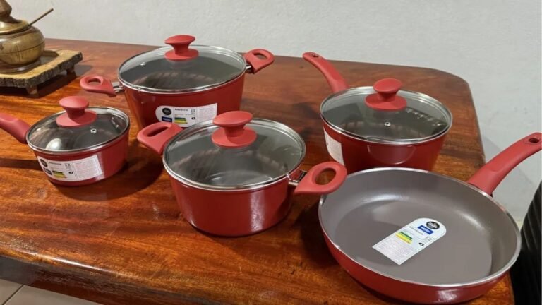 Análise do Jogo de Panelas Brinox Optima 5 Peças