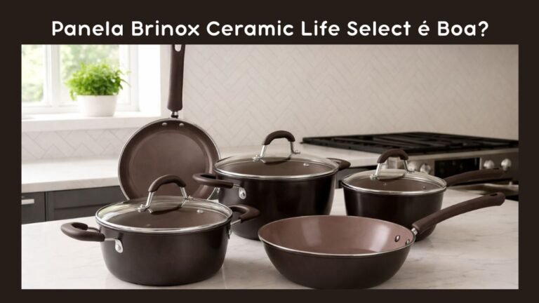 Panela Brinox Ceramic Life Select é Boa? Review do Jogo 5 Peças