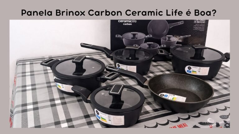 Panela Brinox Carbon Ceramic Life é Boa? O Review para Cozinheiras Exigentes
