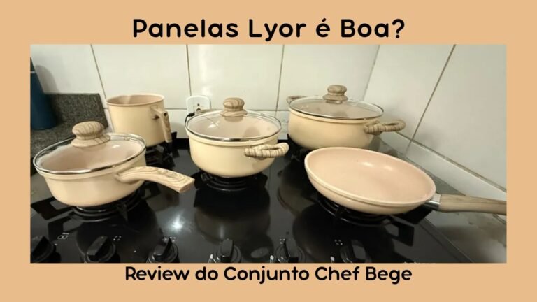 Review: Jogo de Panelas Lyor Chef Granito