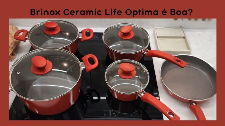 Brinox Ceramic Life Optima é Boa? O Review da "Peso Pesado" da Brinox